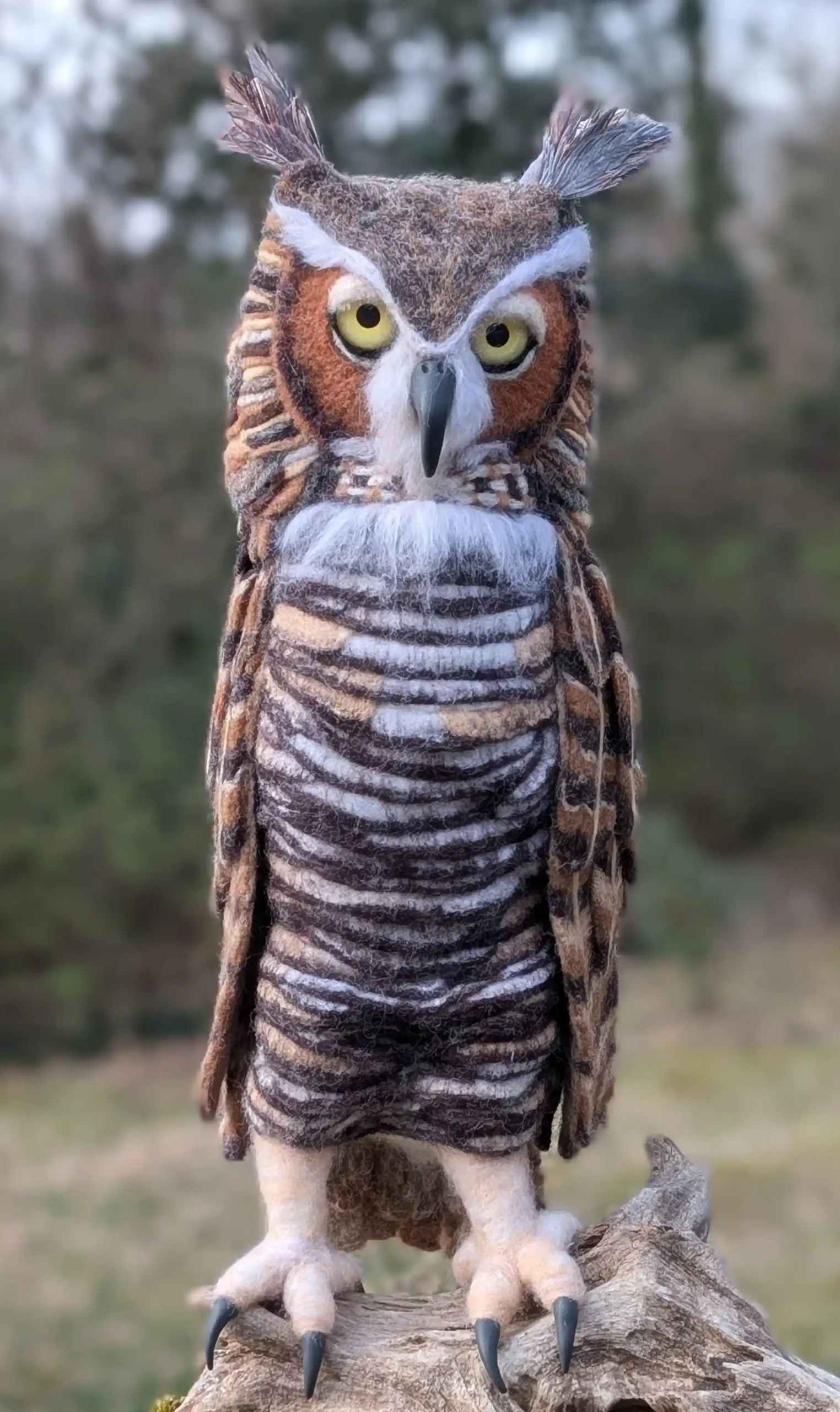Owl 3-D artwork