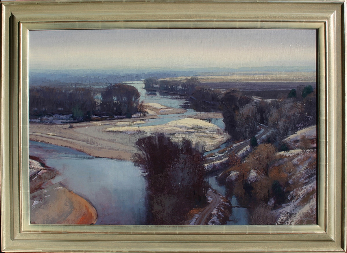 Brad Aldridge Winter River (Snake River, Rexburg, Idaho) 2011