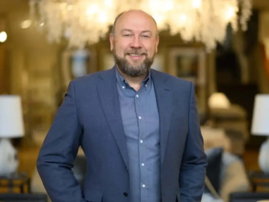 a photo of Bennett designer Bryon Valentine