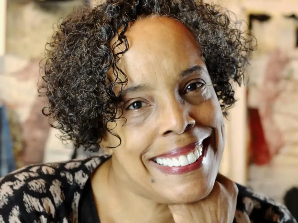 a photo of artist Cheryl Warrick